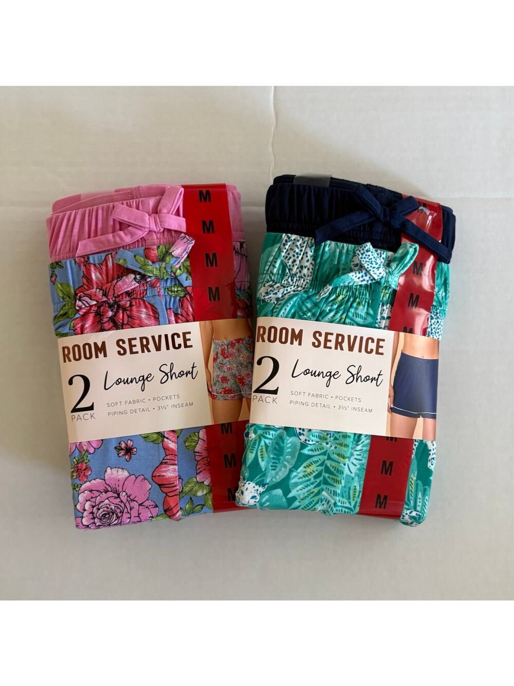2 Room Service Women’s Lounge Shorts 2-Pack